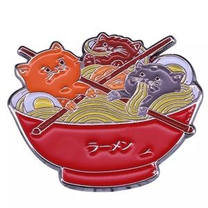 New rare koala E Japanese Ramen noodle fat cat pin